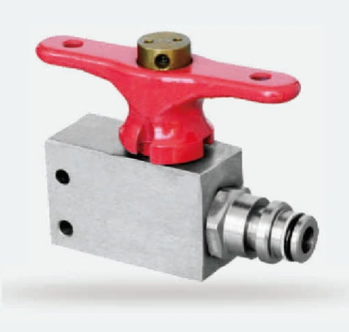 Shut-off valves from the supplied hydraulic components catalogue