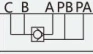 Original dimension drawing or hydraulic symbol excerpt 2 for GDSF.00D