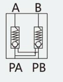 Original dimension drawing or hydraulic symbol excerpt 2 for FDSB(B10)X