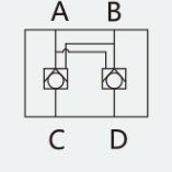 Original dimension drawing or hydraulic symbol excerpt 2 for FDSGII(B10)X