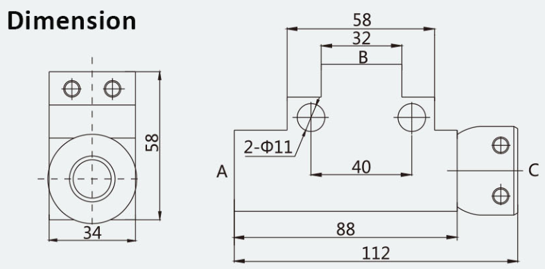 Original dimension drawing or hydraulic symbol excerpt 1 for FJDT2.00