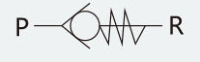 Original dimension drawing or hydraulic symbol excerpt 2 for HDF(25/38)X